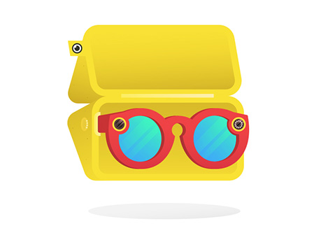 Snapchat Spectacles Illustration